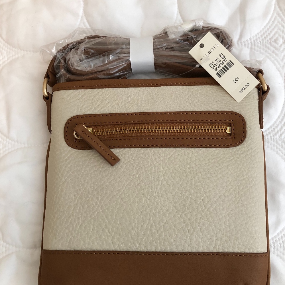 Talbot's Leather Crossbody Pouch Bag